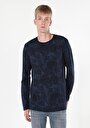 thumb-Afficher les détails de T-shirt À Manches Longues Marine Regular Fit  Homme