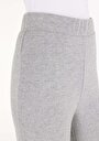 thumb-Afficher les détails de Pantalon De Survêtement Gris Regular Fit Femme