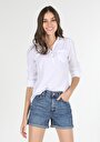 thumb-Afficher les détails de Chemise À Manches Longues Blanc Regular Fit   Femme