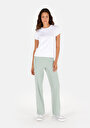 thumb-Afficher les détails de Pantalon De Survêtement Vert Regular Fit Femme