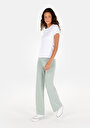 thumb-Afficher les détails de Pantalon De Survêtement Vert Regular Fit Femme