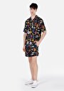 thumb-Afficher les détails de Short De Bain Noir Regular Fit  Homme