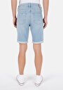 thumb-Afficher les détails de Short Bleu Slim Fit Homme