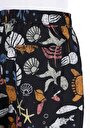 thumb-Afficher les détails de Short De Bain Noir Regular Fit  Homme