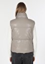 thumb-Afficher les détails de Gilet Blanc Regular Fit Femme